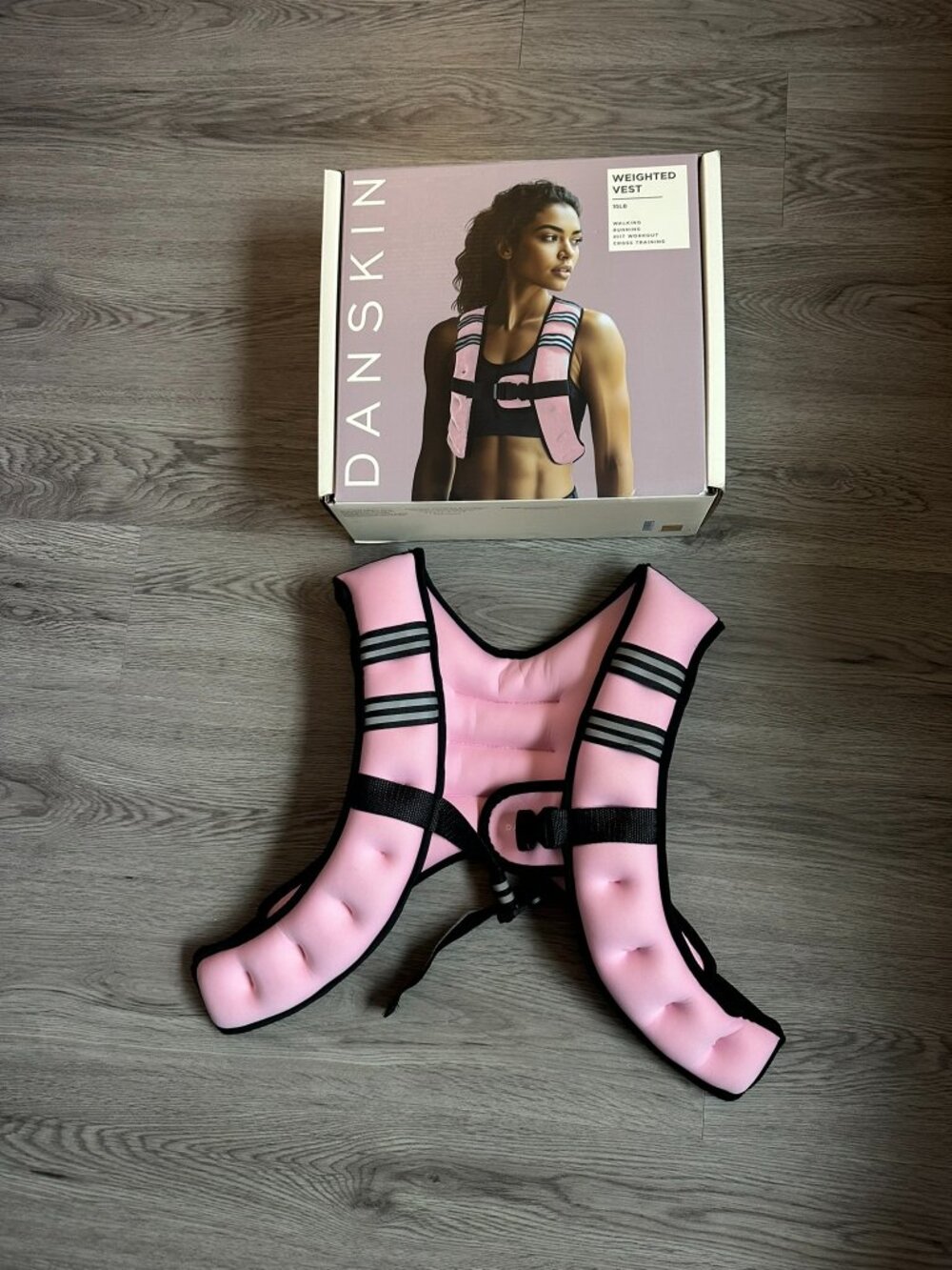10 lb Weighted Vest with Box - Danskin - Light Pink